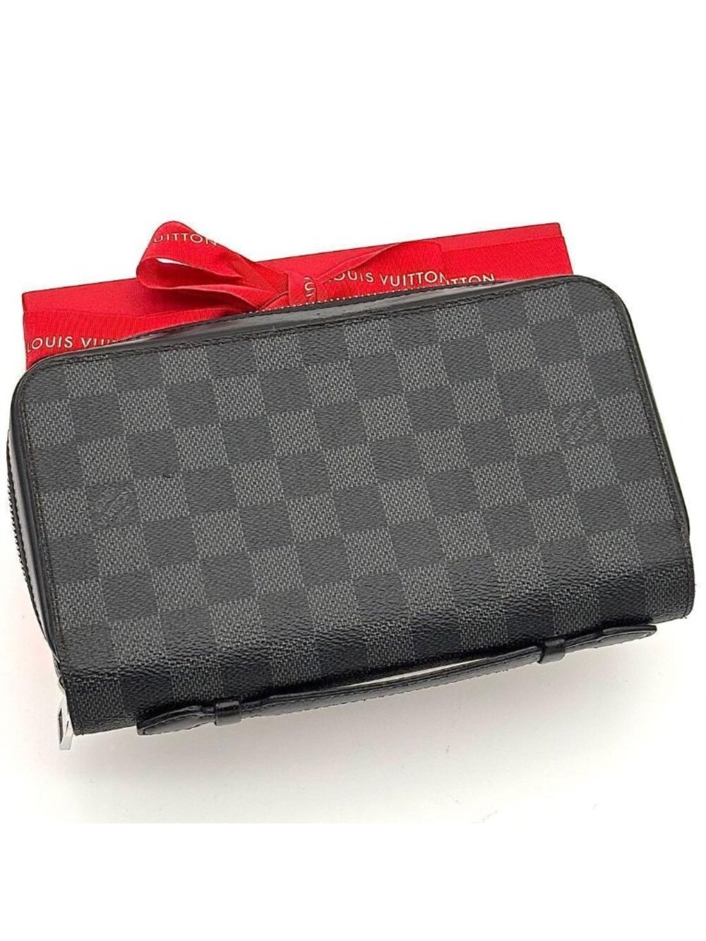 Louis Vuitton Zip Around Wallet Zippy XL Damier Graphite